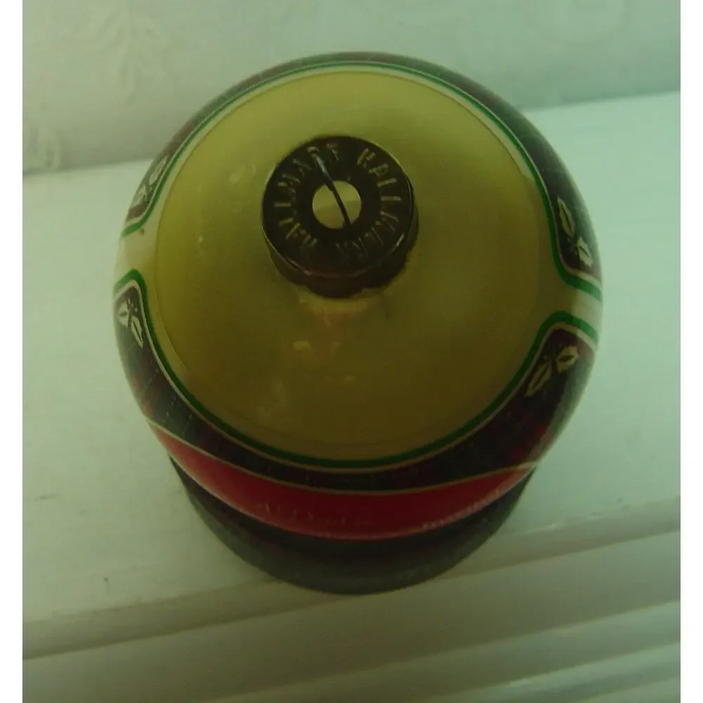 VINTAGE HALLMARK GLASS BALL ORNAMENT-